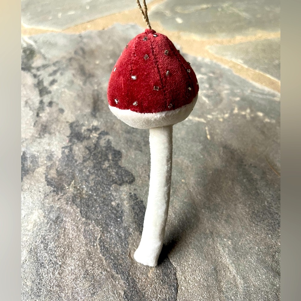 Anthropologie-Mushroom Ornament